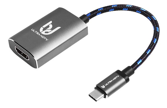 Ultra HDTV USB-C auf HDMI Adapter mit Power Delivery