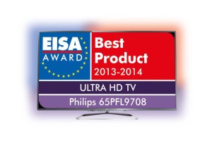 Philips 65PFL9708 gewinnt EISA Award