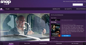 Sky Snap – Online Streamingportal von Sky.